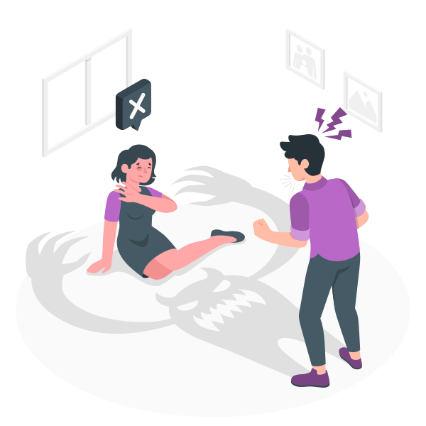 Illustrazione molestie sessuali